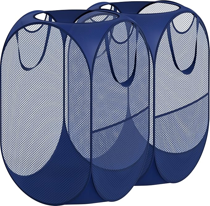 Simple Houseware Mesh Pop-Up Laundry Hamper Basket by SimpleHouseware