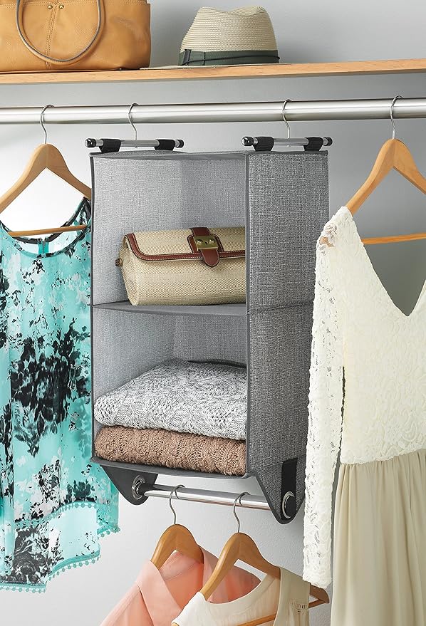 Whitmor 2-Section Closet Organizer - Image 2