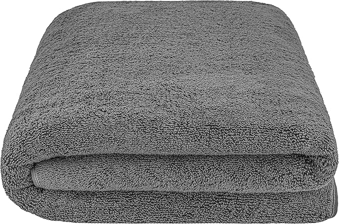 American Soft Linen 100% Cotton 600 GSM Turkish 40x80 Oversized Bath Towel Sheet - Image 3