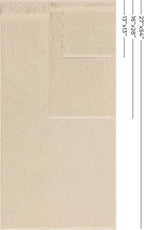 American Veteran 6 Piece Luxury Towel Set, 100% Cotton Turkish Towels - Image 3