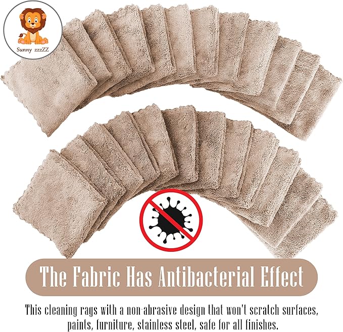 Sunny zzzZZ 24 Pack Kitchen Dishcloths - Image 3