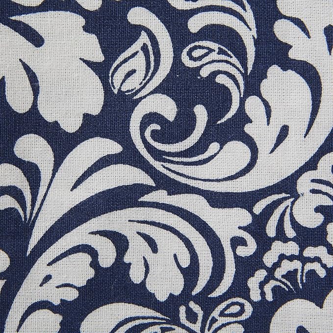 DII Cotton Dish Towel Set Damask Print, Nautical Blue - Image 2