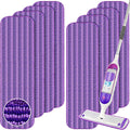 Reusable Mop Refills Pads for Swiffer PowerMop, 8 Pack Microfiber Wet Pads 15" by ENSPOWAY