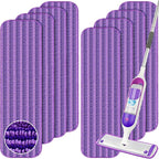 Reusable Mop Refills Pads for Swiffer PowerMop, 8 Pack Microfiber Wet Pads 15" by ENSPOWAY