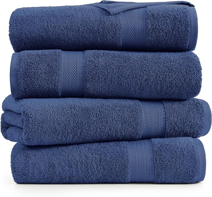 LANE LINEN Bath Towels 4 Pack - Image 2