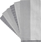 Premium Kitchen Towels | Large Cotton Dish Towels | Flat & Terry Highly - Image 3
