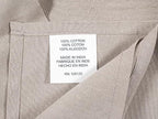 KAF Home Set of 12 Flat Flour Sack Embroidery/Craft Gray Kitchen Towels - Image 3
