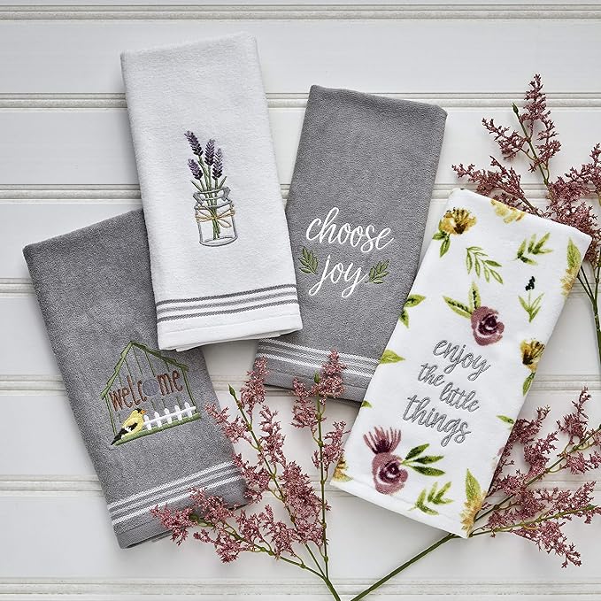 SKL Home by Saturday Knight Ltd. Lavender Hand Towel - Image 5