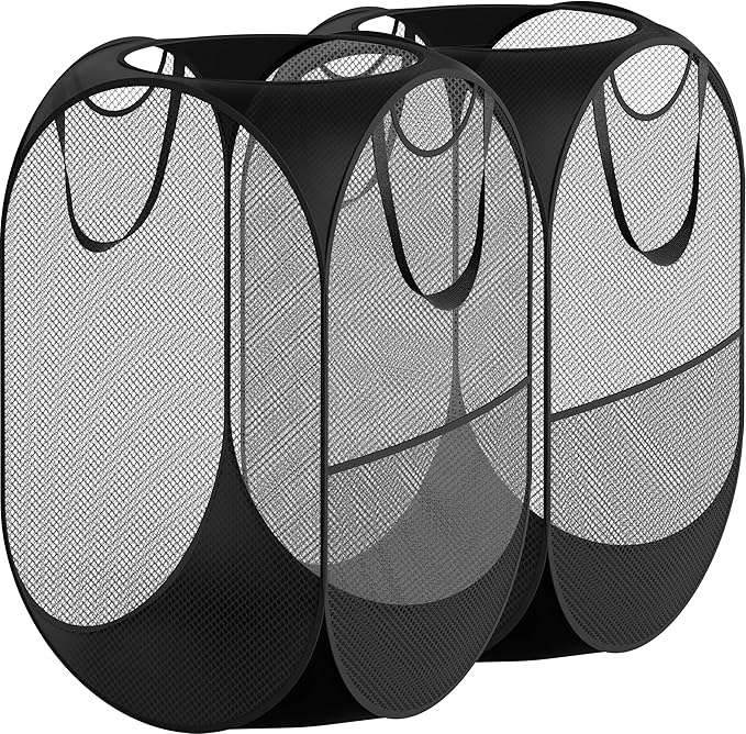 Simple Houseware Mesh Pop-Up Laundry Hamper Basket by SimpleHouseware