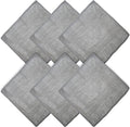WHOOSH! Microfiber Cleaning Cloth, 6 Pack, Glasses and Screen Cleaning Cloth by WHOOSH