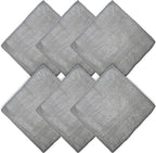 WHOOSH! Microfiber Cleaning Cloth, 6 Pack, Glasses and Screen Cleaning Cloth by WHOOSH