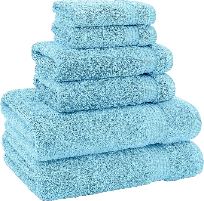 American Veteran Towel, 100% Cotton Turkish 6 Piece Towel Set Luxury Towels Set - Image 4