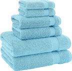American Veteran Towel, 100% Cotton Turkish 6 Piece Towel Set Luxury Towels Set - Image 4